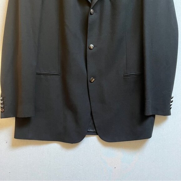 Vintage Hugo Boss Einstein wool 3 button blazer 24" PTP Sz XL - Picture 3 of 15